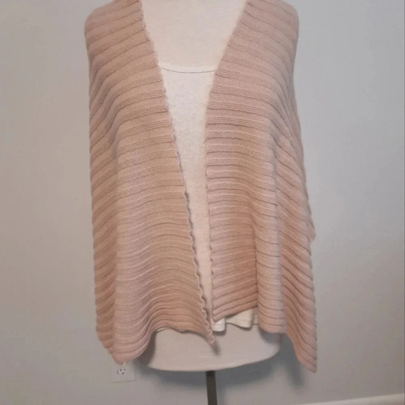 Steve Madden Knit Scarf Wrap Shawl Blush Pink One Size - Picture 6 of 9